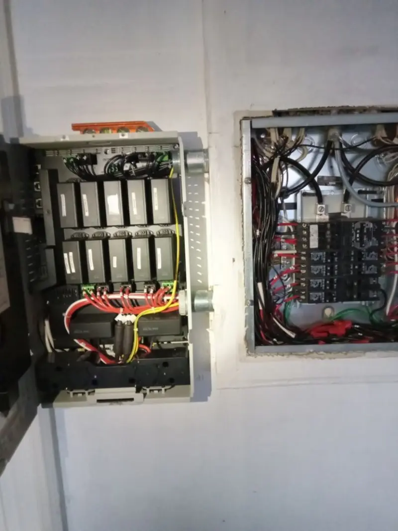 Electrical panel upgrade completed for Carbon Monoxide Detector Installation in Foley